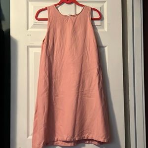 Loft Shimmer Cutout Back Shift Dress, 12